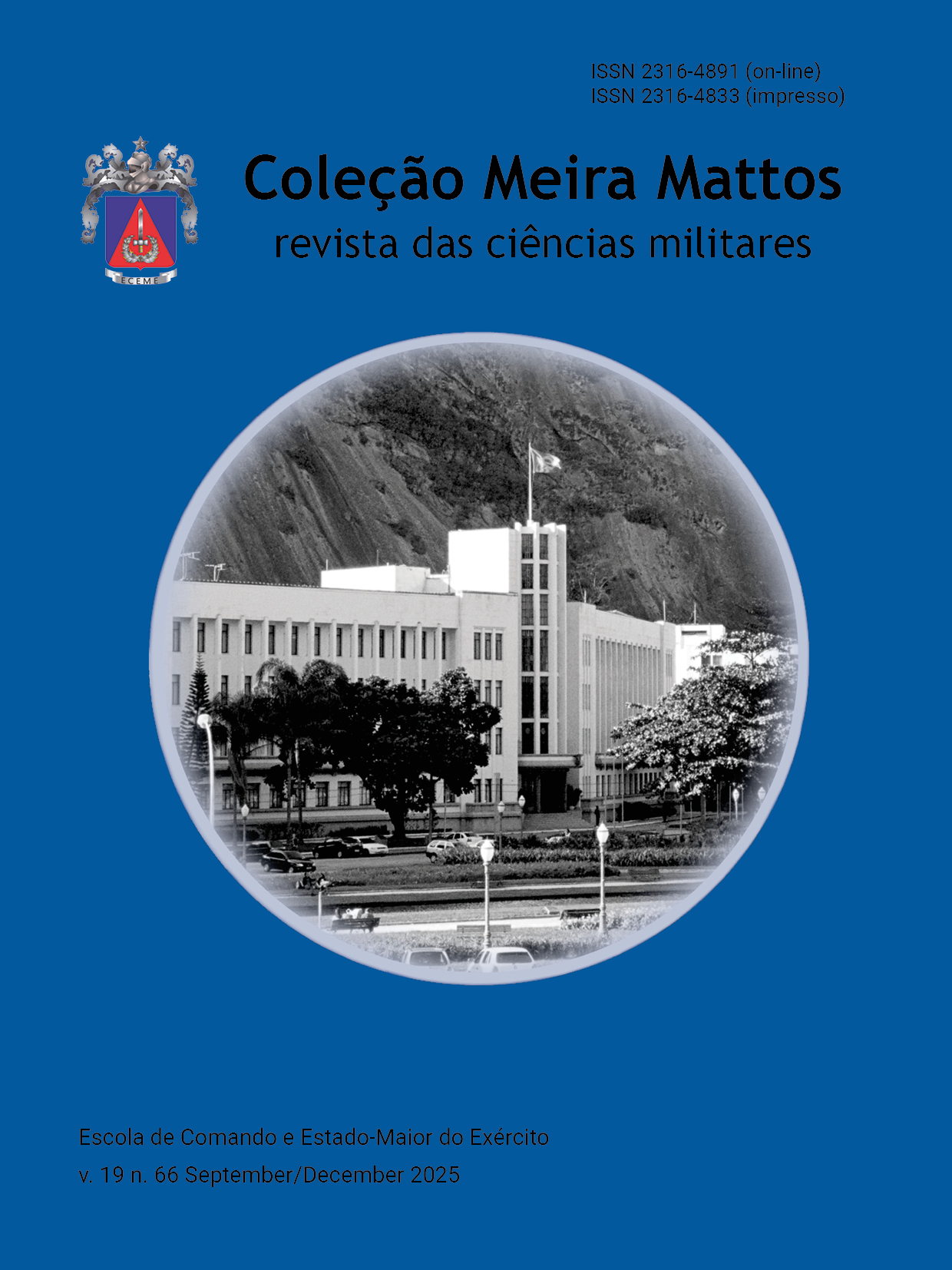 					Visualizar v. 19 n. 66 (2025): Coleção Meira Mattos: revista das ciências militares
				